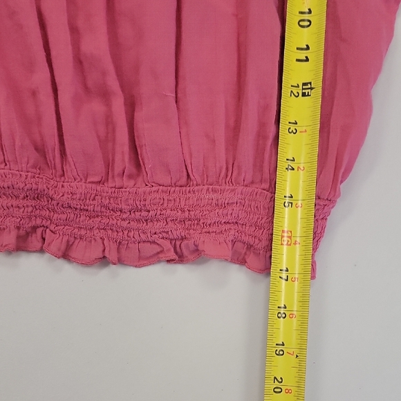 American Eagle Outfitters Pink Lace Blouse - Picture 10 of 13